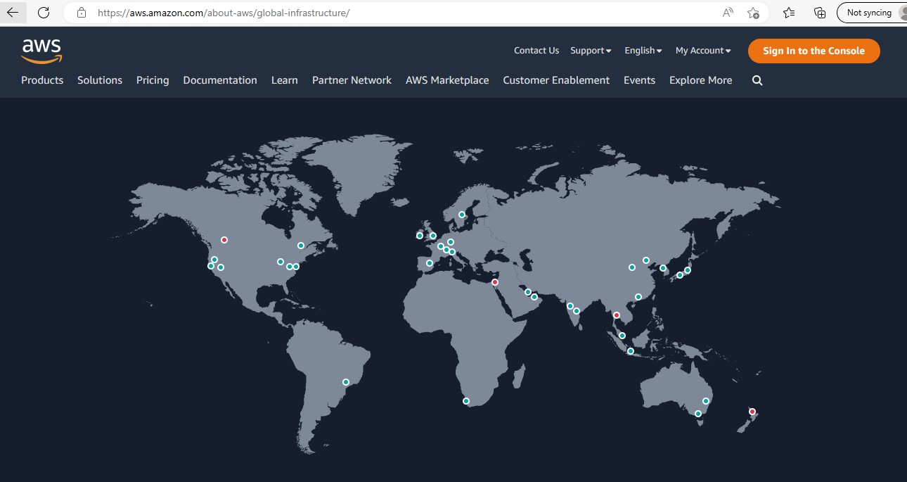 Aws Regions Availability Zones And Edge Locations